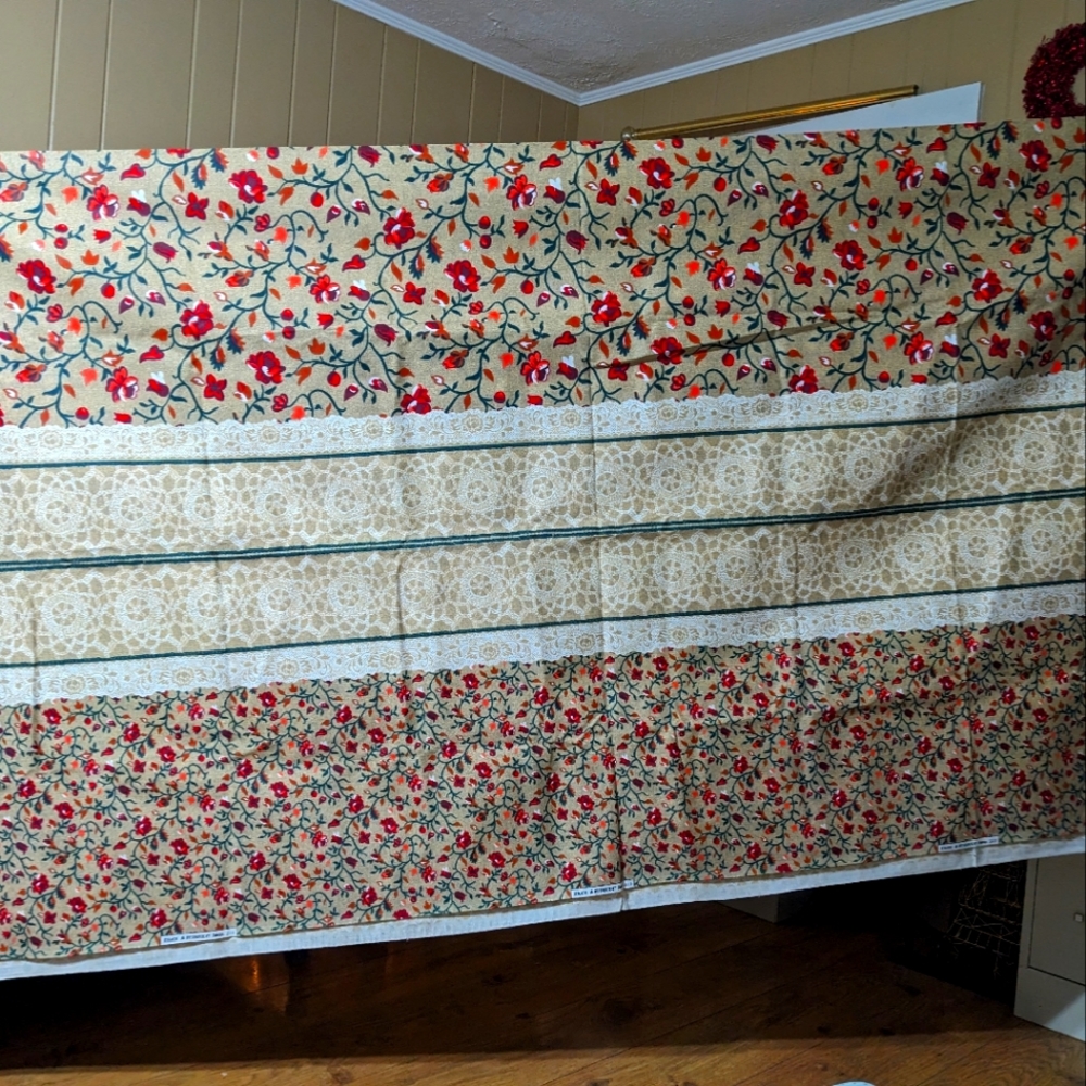 King-size sheet plus two matching pillow cases